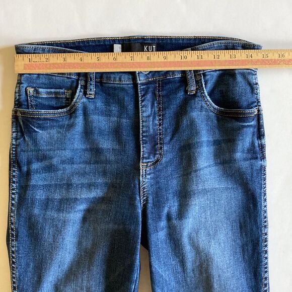 Kut From The Kloth Donna Fab Ab Ankle Skinny Size 6 - Picture 8 of 11